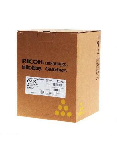 Ricoh Pro C5100/C5110 Amarelo Cartucho de Toner Original - 828403