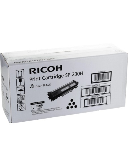 Ricoh SP230 Preto Cartucho de Toner Original - 408294/SP 230H