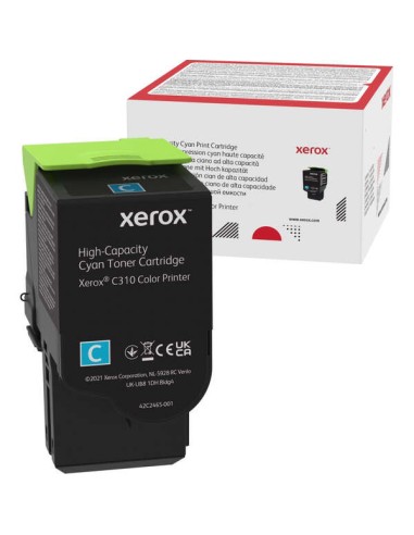 Xerox C310/C315 Ciano Cartucho de Toner Original - 006R04365