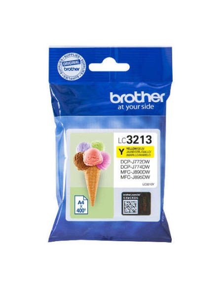 Brother LC3213 Amarelo Cartucho de Tinta Original - LC3213Y