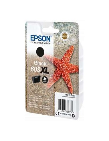 Epson 603XL Preto Cartucho de Tinta Original - C13T03A14010