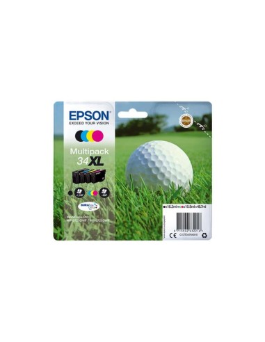 Epson T3476 Pacote de 4 Cartuchos de Tinta Originais - C13T34764010