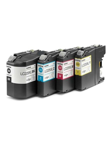 Brother LC229XL/LC225XL Pacote de 4 Cartuchos de Tinta Originais - LC229XLVALBP