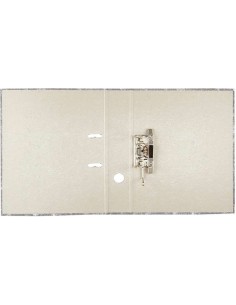 Esselte Arquivador de Alavanca Formato Ofício - Lombada 75mm - Capacidade para 500 Folhas - Cor Preto Marmorizado 2