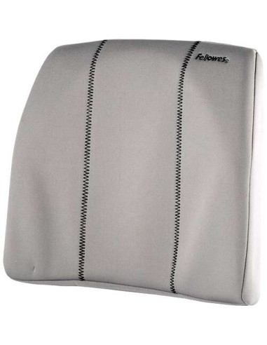 Fellowes Smart Suites Apoio Lombar de Espuma Ergonômico - Espuma de Alta Densidade - Correia Ajustável - Cor Cinza