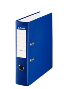 Esselte Arquivador de Alavanca - Formato Folio - Lombada 75mm - Capacidade para 500 Folhas - Cor Azul