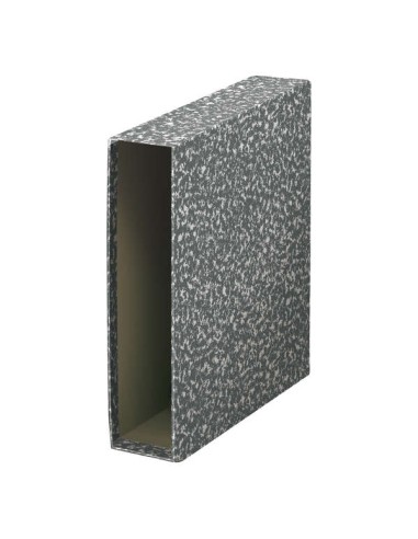 Dohe Archiclas Capa de Arquivador Tamanho Ofício Natural - Cartão Forrado com Papel Impresso - Cor Marmoreado Cinza