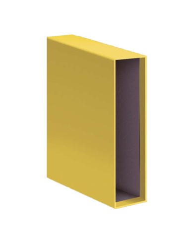 Dohe Archicolor Capa para Arquivador de Alavanca - Formato Folio - Cartão Forrado - Cor Amarela