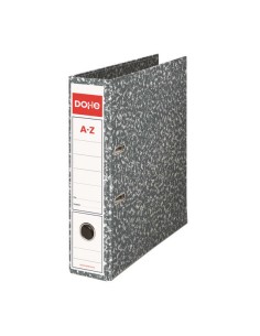 Dohe Arquivadores Jaspeados - 320x280mm - Cartão Forrado com Papel Impresso - Cantoneiras Metálicas - Olhal, Rado e Alavanca de