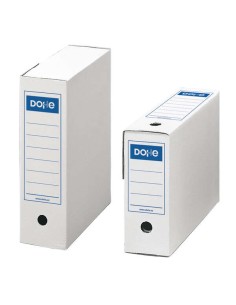 Dohe Caixa de Cartão de Primeira Qualidade - Montagem Rápida e Fácil - Cor Branca