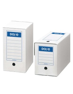 Dohe Caixa de Cartão de Primeira Qualidade - Montagem Rápida e Fácil - Cor Branca