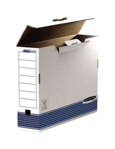 Fellowes Bankers Box Caixa de Arquivo Definitivo 100mm A3 - Montagem Automática Fastfold - Papelão Reciclado Certificação FSC