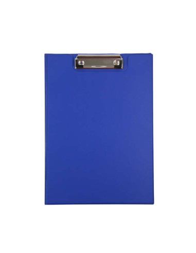 Dohe Prancheta Tamanho A4 - Cartão Revestido PVC Opaco - Prendedor de Pressão - Bolso Interno