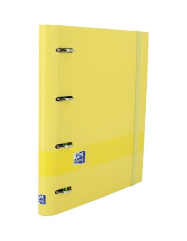 Oxford & You Europeanbinder - Capa Dura A4+ - Lombada 45mm - Argolas 4Dx35mm - Recarga 5x5 - Quadro Write & Erase - Folha de Ad