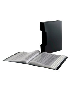Bankers Box Pasta Porta-Folhas Polipropileno Flexível - 100 Folhas - Etiquetas Personalizáveis - Dimensões Externas 6.50x31.50x 2