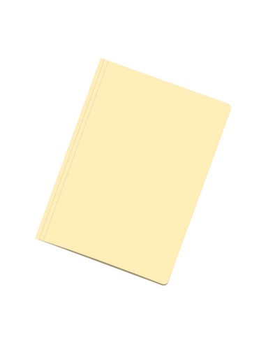 Dohe Pack de 50 Subcapas de Cartolina - Tamanho Folio - Ranhura para Fastener - Cor Amarelo Claro