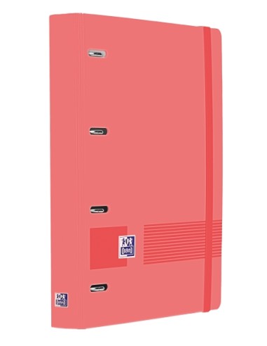 Oxford Europeanbinder Live & Go A4+ Pasta Tamanho A4+ com Refil de 100 Folhas Quadriculado 5x5mm - Capa de Plástico Polyfoam - 