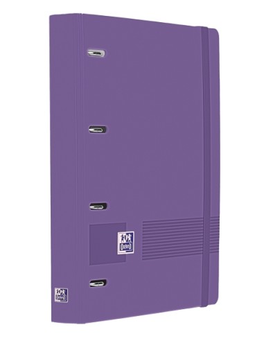 Oxford Europeanbinder Live & Go A4+ Pasta Tamanho A4+ com Recarga de 100 Folhas Quadriculadas 5x5mm - Capa de Plástico Polyfoam