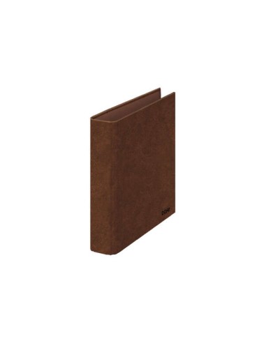 Dohe Pasta de 2 Argolas Mistas 25mm Quarto Natural - Cartão Forrado com Papel Impresso e Plastificado