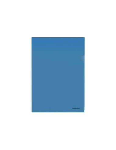 Erichkrause Fizzy Classic Pasta com Aba A4 Semitransparente - Textura Casca de Laranja - Cor Azul