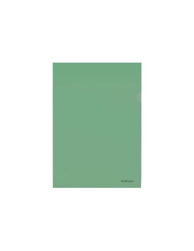 Erichkrause Fizzy Classic Pasta com Aba Uñero A4 Semitransparente - Acabamento Textura de Laranja - Cor Verde