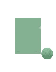 Erichkrause Fizzy Classic Pasta com Aba Uñero A4 Semitransparente - Acabamento Textura de Laranja - Cor Verde 2