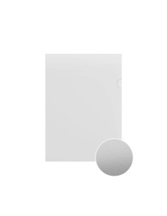 Erichkrause Fizzy Classic Pasta com Aba A4 - Capacidade para 20 Folhas - Acabamento Texturizado Transparente 2
