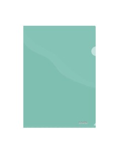 Dohe Pasta Uñero Premium Tamanho A4 - 210x297mm - Fabricada em Polipropileno Translúcido de 180 Micras - Cor Verde