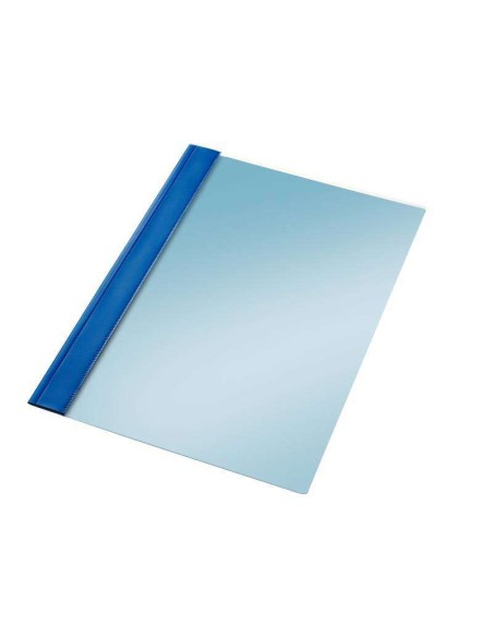 Esselte Pasta com Grampo PVC Folio - 150 Micras - Mecanismo Metálico - Azul
