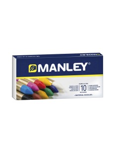 Manley Pack de 10 Ceras Macias de Traço Suave - Ideal para Grande Variedade de Técnicas e Aplicações - Fabricação Artesanal - A