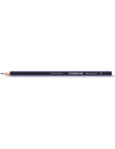 Staedtler Noris Colour 185 Lápis Hexagonal de Cor - Resistência à Quebra - Material Wopex - Cor Violeta