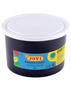Jovi Tinta para Dedos Frasco de 500ml - Ingredientes Naturais - Cores Misturáveis - Textura Gelatinosa - Lavável - sem Glúten -