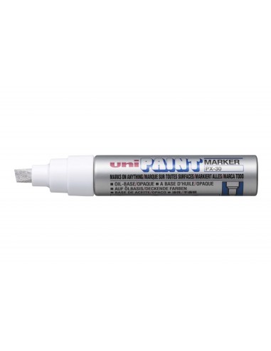 Uni-ball PX-30 Marcador de Pintura - Ponta Biselada Acrílica 4-8.5mm - Permanente em Todas as Superfícies - Resistente à Luz e 