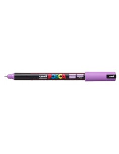 Posca PC-1MR Marcador de Pintura - Ponta Roller de Fibra 0.7mm - Tinta Pigmentada à Base de Água - Resistente à Luz - Não Perma