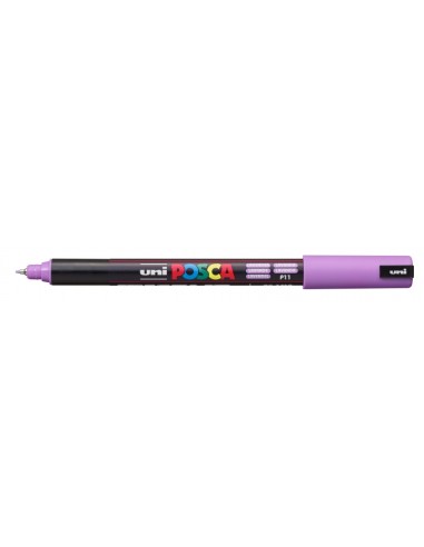 Posca PC-1MR Marcador de Pintura - Ponta Roller de Fibra 0.7mm - Tinta Pigmentada à Base de Água - Resistente à Luz - Não Perma