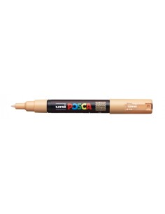 Posca PC-1M Marcador de Pintura - Ponta Cônica de Poliéster 0.7mm - Tinta à Base de Água - Não Permanente - Resistente à Luz -