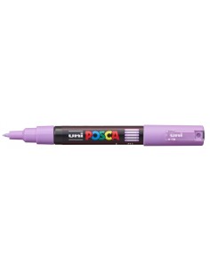 Posca PC-1M Marcador de Pintura - Ponta de Poliéster Cônica 0.7mm - Tinta à Base de Água - Resistente à Luz - Não Permanente -