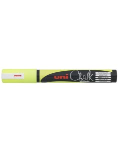Uni-ball PWE-5M Marcador de Giz Líquido - Ponta Cônica 1.8-2.5mm - Apagável com Água - Resistente à Chuva e Exteriores - Cor Am 2