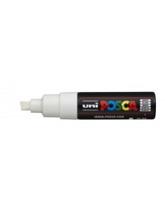 Posca PC-8K Marcador de Pintura - Ponta Biselada Acrílica 8mm - Tinta à Base de Água - Não Permanente - Resistente à Luz - Idea