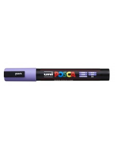 Posca PC-5M Marcador de Pintura - Ponta de Poliéster 1.8-2.5mm - Tinta à Base de Água - Resistente à Luz - Não Permanente - Cor 2