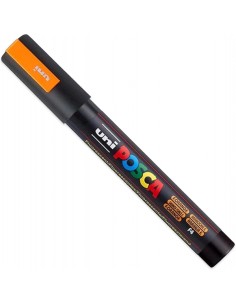 Posca PC-5M Pack de 4 Marcadores de Pintura - Ponta de Bala 1.8-2.5mm - Tinta à Base de Água - Não Permanente - Resistente à Lu 2