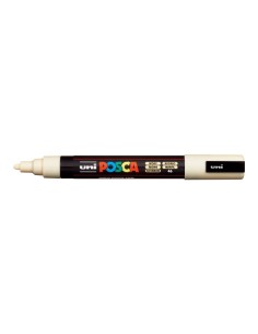 Posca PC-5M Marcador de Pintura - Ponta de Poliéster 1.8-2.5mm - Tinta à Base de Água - Resistente à Luz - Não Permanente - Cor