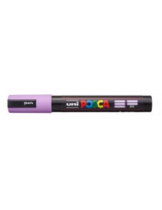 Posca PC-5M Marcador de Pintura - Ponta de Bala 1.8-2.5mm - Tinta à Base de Água - Resistente à Luz - Não Permanente - Cor Lava 2