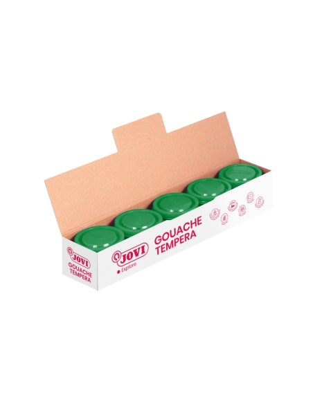 Jovi Frasco de Tinta Escolar 35ml - Aplicação em Múltiplas Superfícies - Uso com Pincel, Rolo ou Espátula - Cores Misturáveis -