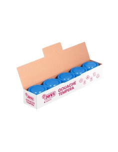 Jovi Frasco de Tinta Escolar 35ml - Aplicação em Múltiplas Superfícies - Uso com Pincel, Rolo ou Espátula - Cores Misturáveis -