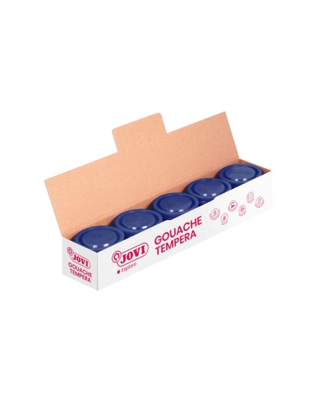 Jovi Pote de Tinta Escolar 35ml - Aplicação em Múltiplas Superfícies - Uso com Pincel, Rolo ou Espátula - Cores Misturáveis - C