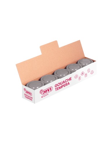 Jovi Frasco de Têmpera Escolar 35ml - Aplicação em Múltiplas Superfícies - Uso com Pincel, Rolo ou Espátula - Cores Misturáveis