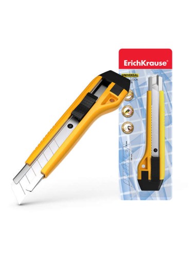 Erichkrause Estilete com Fixador Automático Universal - Sistema de Retenção de Lâmina Autotravante - Partidor Incorporado - Lâm