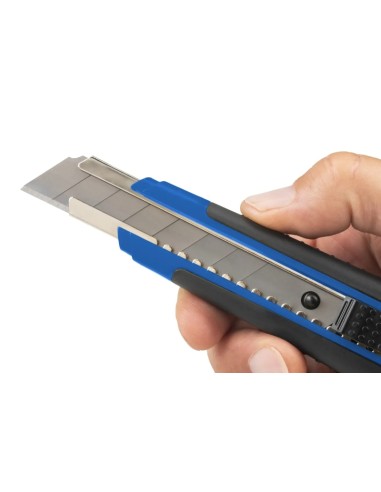 Dahle 10875 Allround Cutter com Lâmina de 18mm - Mecanismo Automático de Bloqueio - Guia Metálica