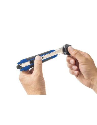 Dahle 10875 Allround Cutter com Lâmina de 18mm - Mecanismo Automático de Bloqueio - Guia Metálica